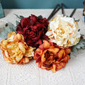 High Quality Single Silk Peony Heads Artificial Flower Peony for Home Decor