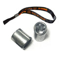 Adjustable Metal Wristband Closure Clasp Clip One Way Sliding Alloy Iron Wristband Lock With Teeth Barb