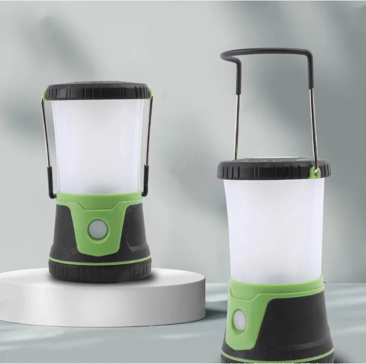 Outdoor Waterproof Handheld Hanging Lamp Emergency Use AAA Battery Led Tent Lantern Solar Powered Camping Lights
