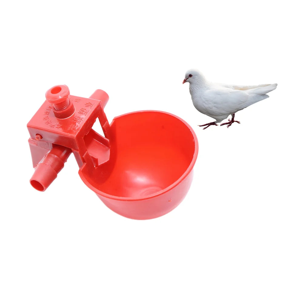 Hot Sale Automatic Poultry Drinker Cup for Pigeon Chicken Quail Bird Drinker Chicken Water Cups
