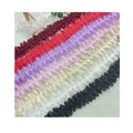 8cm Frill Trim Ruffles Lace Trim Pleated Chiffon Ribbon Fabric for Sewing DIY Baby Dress Garment XF33 50yards Per Roll