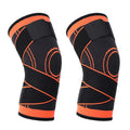 Factory Supplier Adjustable Strap Compression Knee Sleeve Nylon Cotton Tactical Knee Pads for Running Protective Knee Support