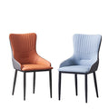 Modern Contemporary Comfortable Leather Upholstered Dining Chair with Armrest for Living Room and Gym Use