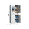 Super Capacity Modern Iron Cupboard Stainless Steel Material Office Furniture Office Storage with Huge Space