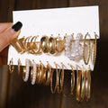 Hot Selling S925 Sterling Silver Needle Temperament love Earrings Alloy Simple Long Shion Stud Earring for Women