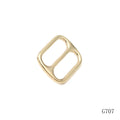 Manufacturer Wholesale Gold Plated Adjustable Slider Buckle 1 Inch Handbag Accessories Metal Tri Glides Buckle