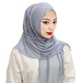 Magnetic Turban Pins Cotton Women Muslim Inner Turkish Islamic Abaya Hijab Kleid Soi De Medin Styles Dubai