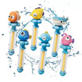 Cartoon Sea Animal Spray Water Gun Toys Summer Swimming Pool Beach Water Cannon Outdoor Toys Kids Water Shooter Battle Toys
