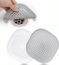 Kitchen Sink Silicone Floor Drain Cover Anti-blocking Strainer Plug Trap Filter Square Silicone Drain Protector With Sucker