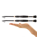 Customized Carbon Fiber Spinning  Freshwater Portable Fishing Rod 2.1m