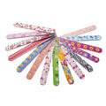 Manufacturer Supplier New Disposable OEM Custom Logo Color 180 Nail Files and Buffers