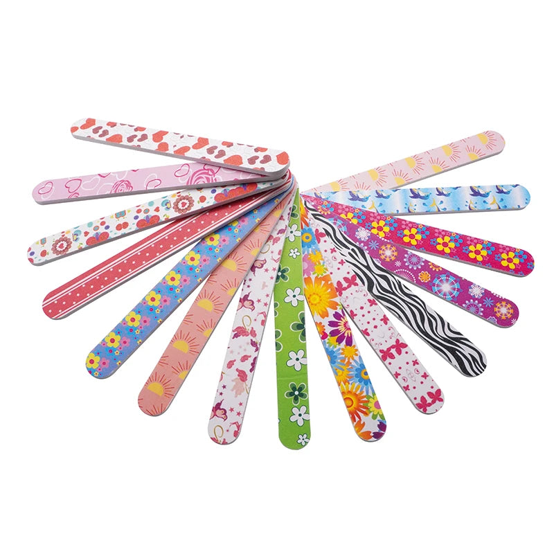 Manufacturer Supplier New Disposable OEM Custom Logo Color 180 Nail Files and Buffers
