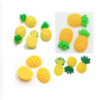 Cute Pineapple Flat Back Resin Slime Charms Mini Fruit Cabochons for Slime Supplies DIY Scrapbooking Embellishment