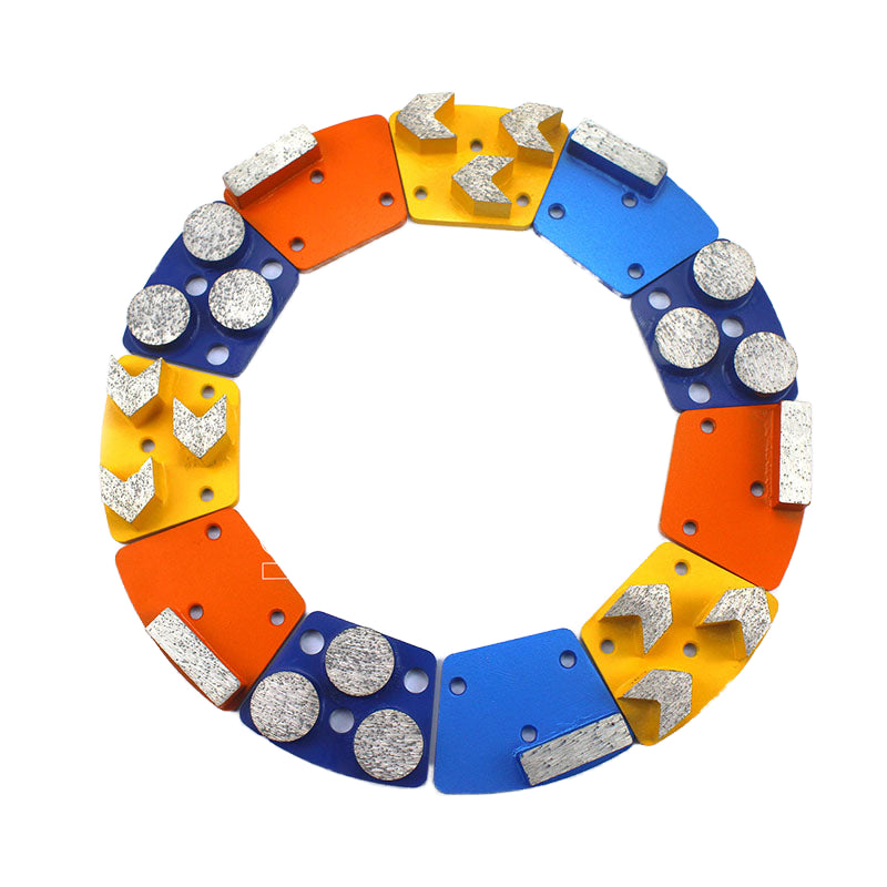EJF High-Durability 100mm Diamond Grinding Pads Customizable ODM/OBM/OEM Abrasive Disc 3-Year Warranty for Concrete Stone Floor