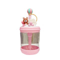 Madou Kids Cute Cartoon Custom New Plastic Water Straw Bottles Portable Office Home Drinkware Plastic Water Bottles