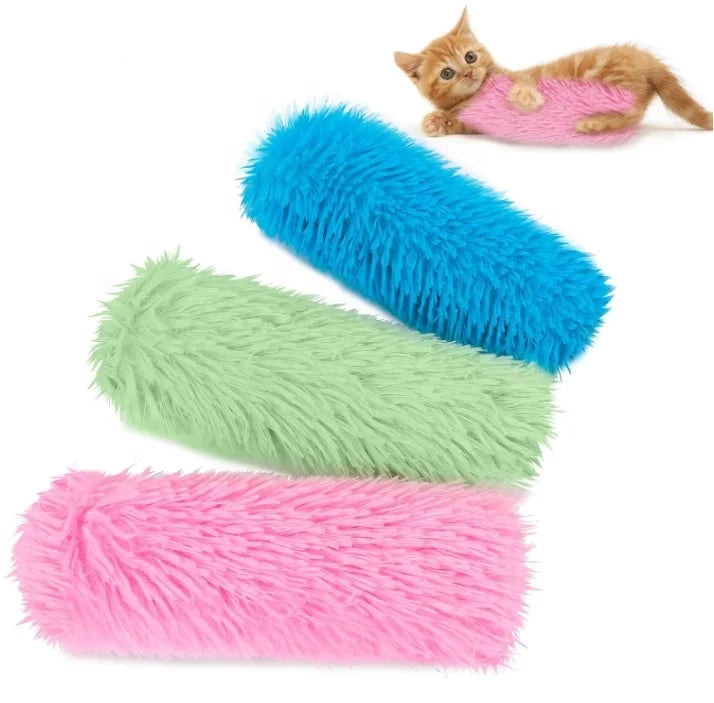 Wholesale Eco-Friendly Cat Toys Pillow Interactive Cat Kicker Catnip Soft Durable Cat Teething Chew Toy Promote Exercise