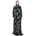 Hot Selling Modest Loose Style Women Abaya Dresses Muslim Ladies Long Robe Dress Caftan Dubai Turkey