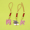 Inspirational 100-Day Countdown Phone Pendant USB Flash Drive Phone Chain Motivational 'Success College Entrance Exam' for Alloy