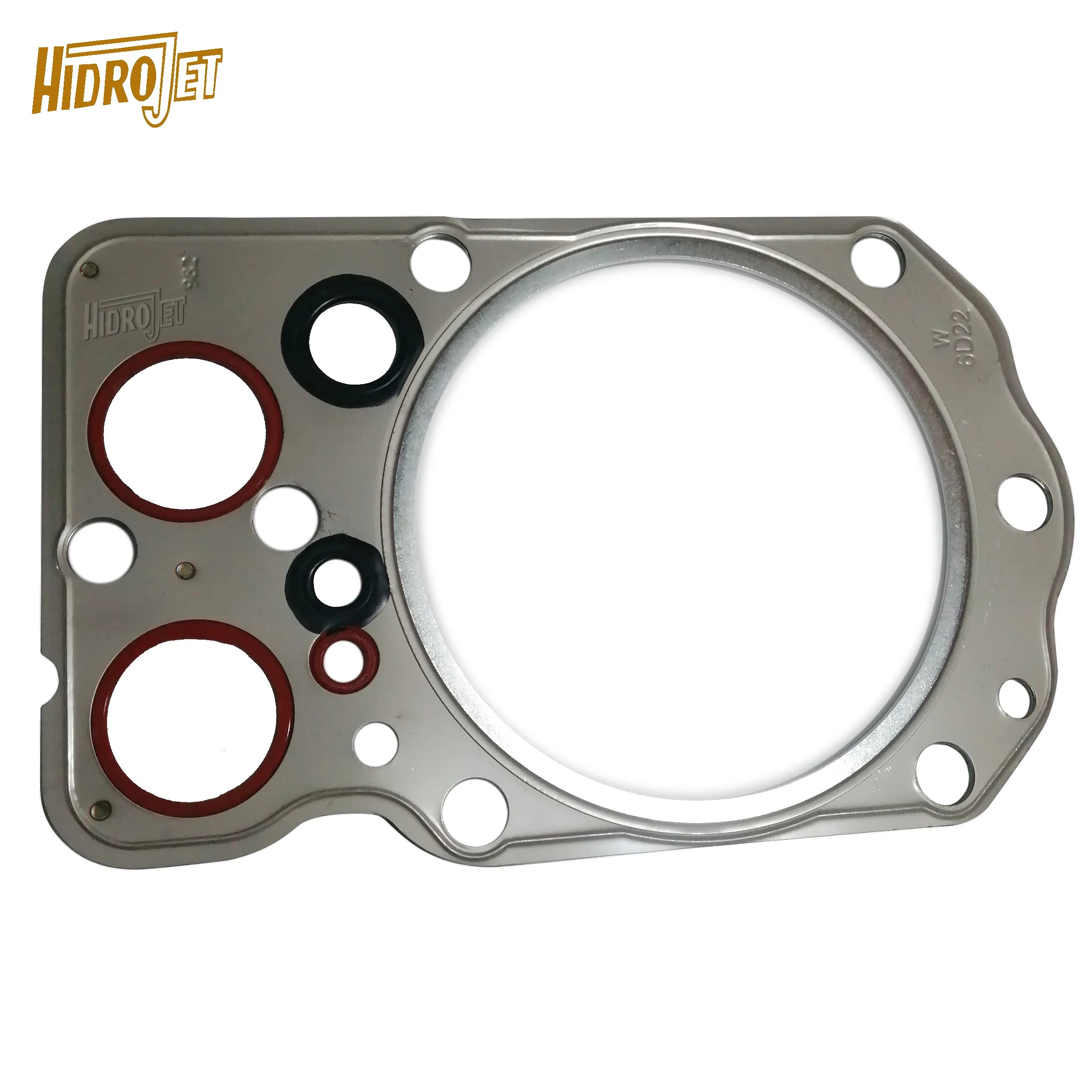 Stainless Steel Cylinder Head Gasket ME051132 for Mitsubishi 6D22 Excavator Engine Head Gasket