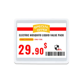 5.8 Inch Electronic Price Tags 2.4GHz Display Price Tag ESL System Electronic Shelf Label for Supermarket
