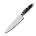 High-Class Professional Japanese Damascus Chef Knife Handmade with Sand Wood Handle Metal Material