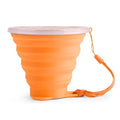 270ml BPA FREE Food Grade Collapsible Eco-Friendly Stacking Silicone Retractable Coloured Portable Outdoor Coffee Water Cup