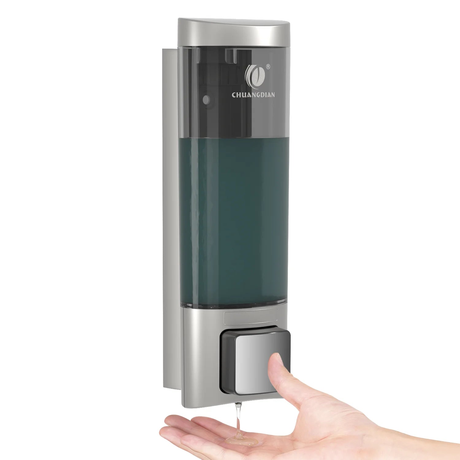Heaidea Public Hygiene Hand Wash Manual Soap Dispenser Wall Mount 200ml Liquid Soap Dispenser Bathroom Hotel CD-1013