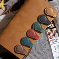 Genuine Leather Drop Bookmark Lightweight Page Holder for Books Reading Accessory Notebook Stand Great Promotional Gift Idea