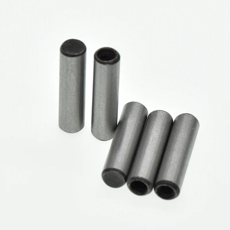 SDPSI 10pcs M5 M6 Safety Pins with Internal Thread DIN7979 Parallel Hitch Pins in Sizes 16/20/25/30/35/40mm 45# Steel GB120