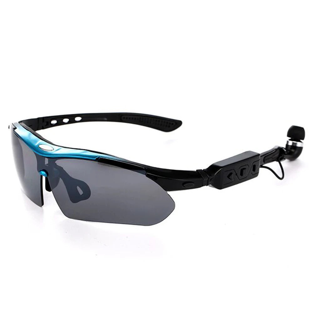 KL002 2025 Smart Wireless MP3 Polarized Sports Cycling Earphone Sunglasses