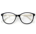 Customized Unisex Classic Reading Optical Glasses Elegant Eyewear Solid Pattern Needle CP Injection No MOQ Plastic Ready Ship