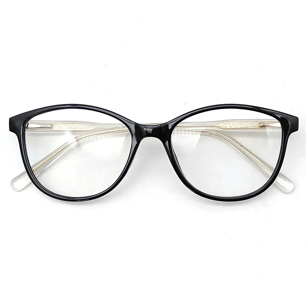 Customized Unisex Classic Reading Optical Glasses Elegant Eyewear Solid Pattern Needle CP Injection No MOQ Plastic Ready Ship