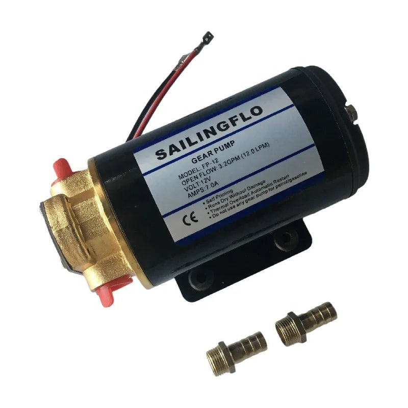 SAILINGFLO Fp-12 Dc 12LPM diesel Oil Pump 12v Gear pump