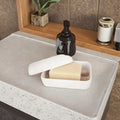 ON SALE Cheap Price Custom bar Soap Dishes Natural Bamboo Soap Drain Tray Holder Box with Fast Dry Sisal Bag for Travel