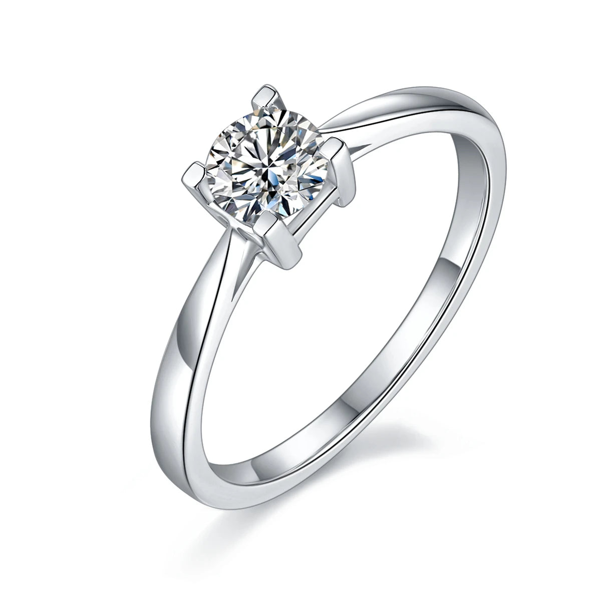 Wish Jewelry High Quality Serendipity Designer Moissanite 925 Sterling Silver Ring 14k 18k Gold Moissanite Ring for Women