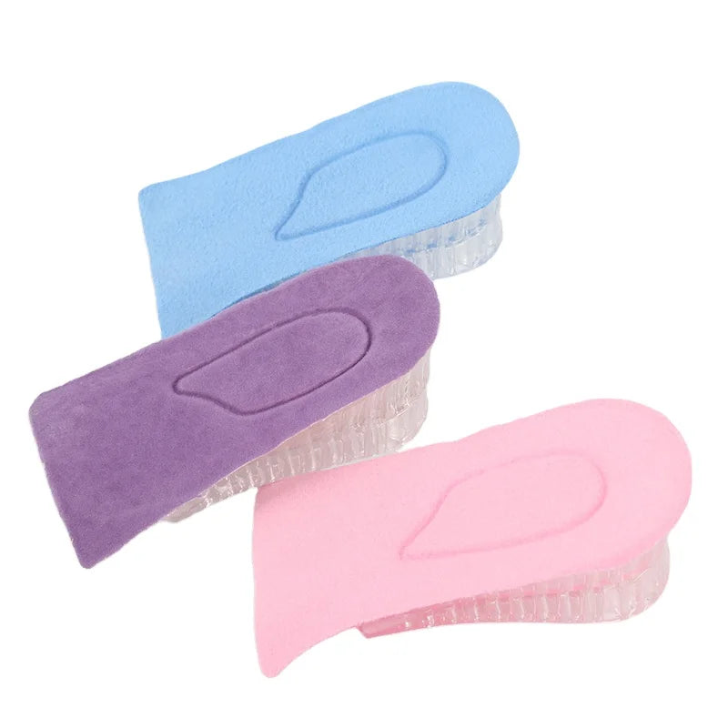 Invisible Inner Height-enhancing Double-layer Honeycomb Height-adjustable Half-pad Two-layer Removable Height-increasing Insole
