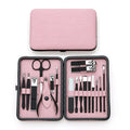 18 20 Pcs/set Stainless Steel Manicure Pedicure Set Nail Clippers Grooming Kit Portable Beauty Tool for Foot Care Box Packaging