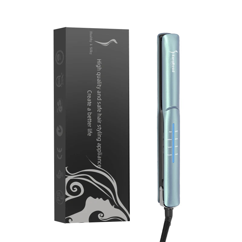 Custom Flat Iron With Private Label Digital Nano Flat Iron Hair Straightener