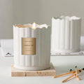 LTC54 Factory Hot Sale Ceramic Candle Jar Filled with Natural Soy Wax Can Be Used As Wedding Decoration Customization