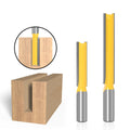 Woodworking Milling Cutter Extended Straight Cutter Slotting Cutter Straight Tooth Double Edge British System 1 / 2 MegaBDM