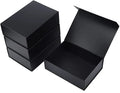 Luxury Magnetic Closure Gift Box  Custom Flip-Top Design Handmade Premium Black Cardboard Packaging