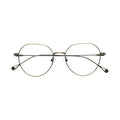 Small Frame Beautiful Retro Designer Metal Glasses Frames for Unisex Diamond Face Shape Round Style for Reading