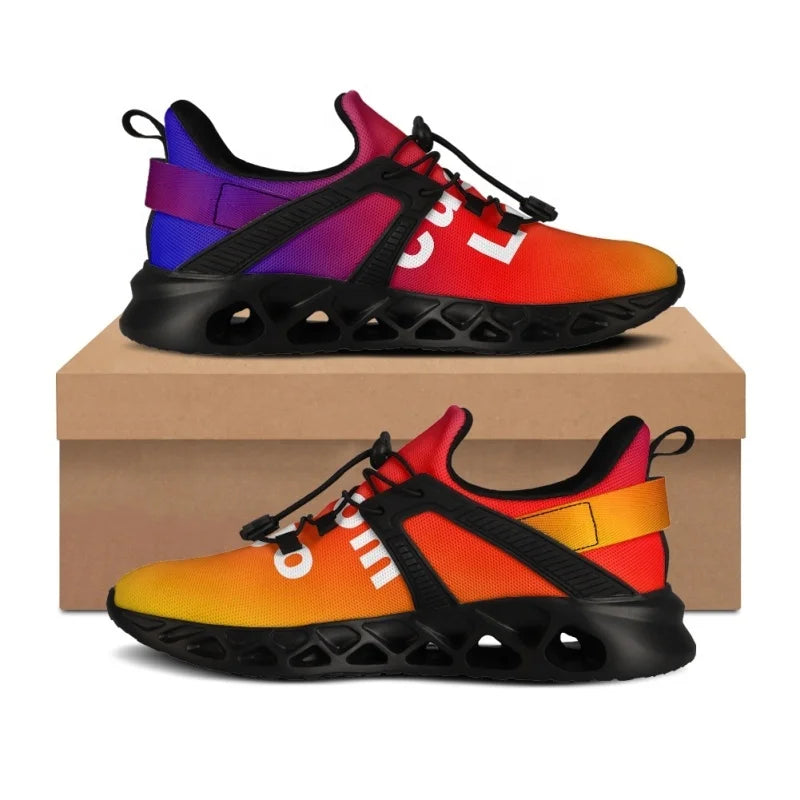 Custom Dropshipping Lightweight Athletic Sneaker Casual Running Walking Shoes in Fashion Style for Spring Autumn Winter Seasons
