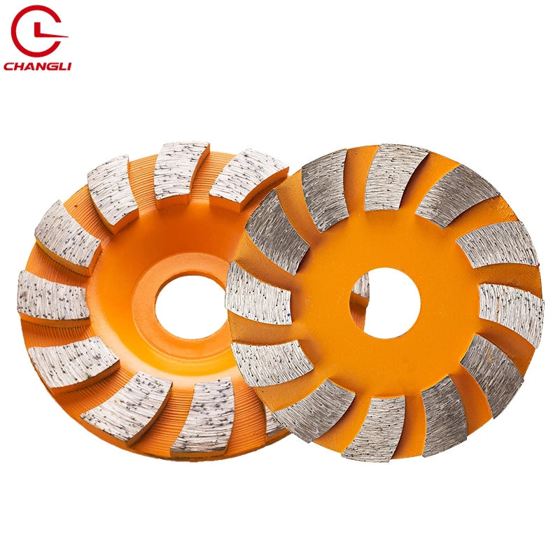 90mm Diamond Cup Grinding Wheel Resin Bonded 60/80 Grit High Hard High Efficiency for Aluminum Deburring