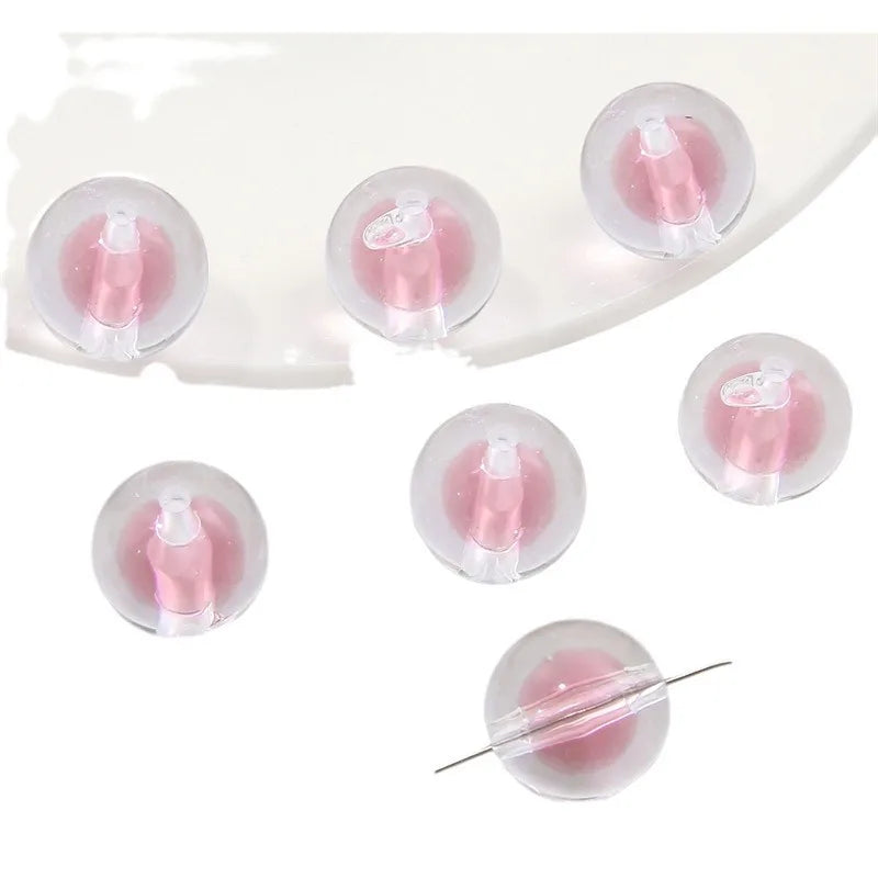 Transparent Square Acrylic Loose Beads 500g/bag Faceted Bear Pendant Bubblegum Beads for DIY Jewelry Crafting Plastic Material