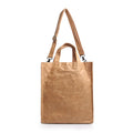 Custom Waterproof Casual Tote Handbag with Two Handles Cotton Lining Letter Decoration Dupont Tyvek Paper Bag