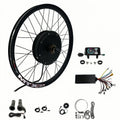 48-72V 135mm Dropout 3000W Electric Ebike Conversion Kits 48-72V 60A Sine Wave Controller UKC1 Color Display