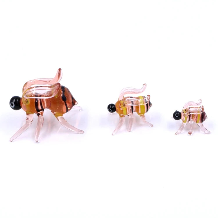 New Arrival Murano Lampwork Glass Flying Honey Bee Figurine MegaBDM