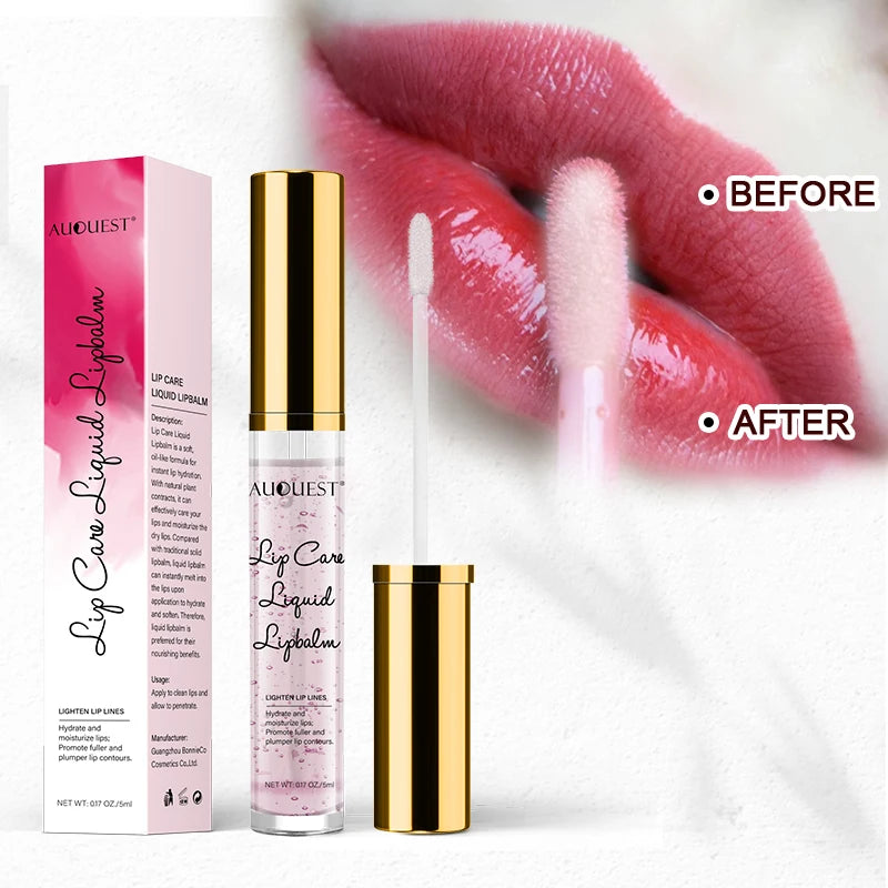 Lip Makeup Care AuQuest OEM Lipstick Original Deep Nourishing Sleep Lip Gloss Private Label Moisturizing Lip Balm