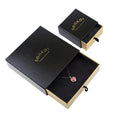 Custom Fashion Cajas Para Joyeria Negras Boites a Bijoux Packaging Jewelry Packaging Gift Box